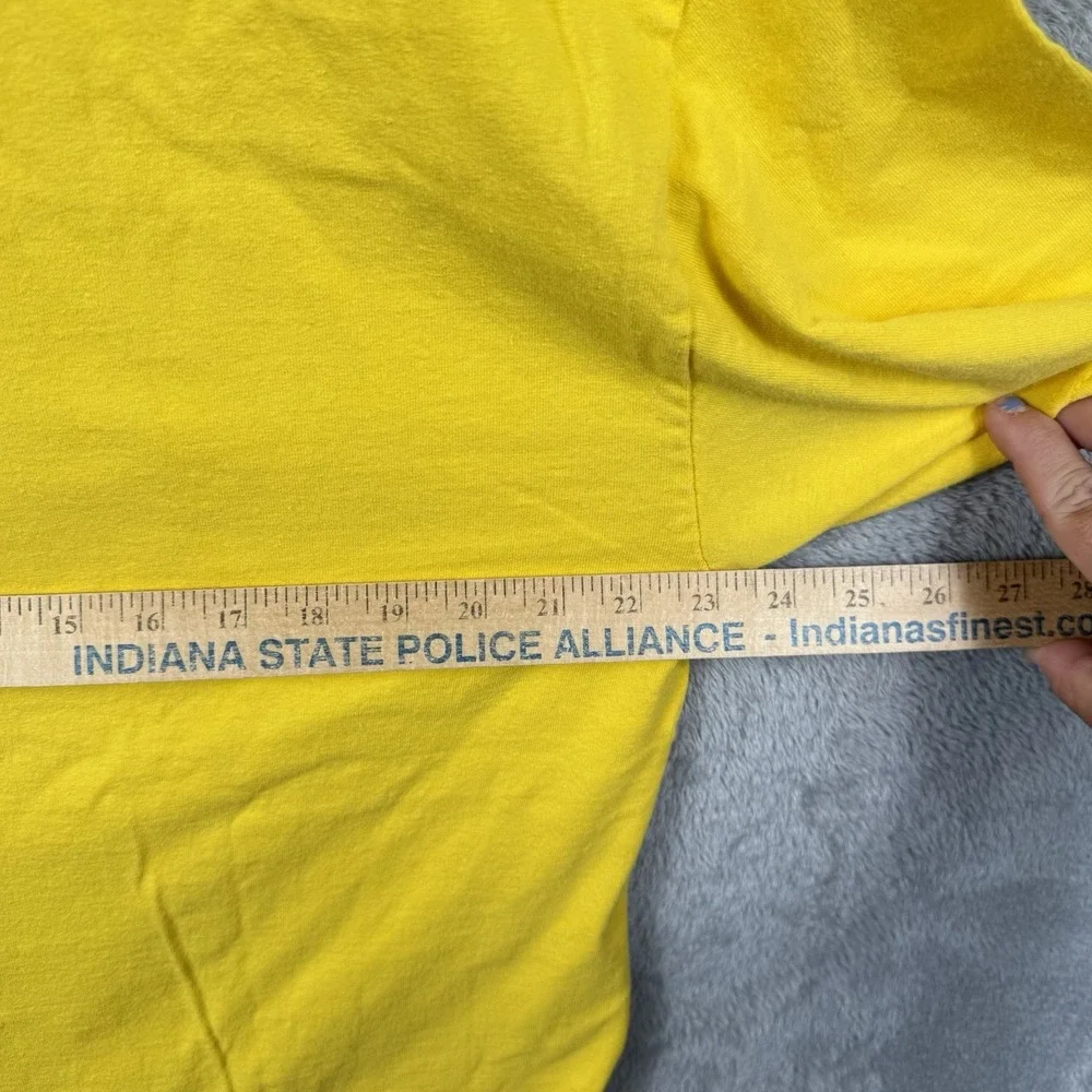 Nike Team Michigan Wolverines BIG HOUSE T-Shirt Mens XL Yellow NCAA Football VTG